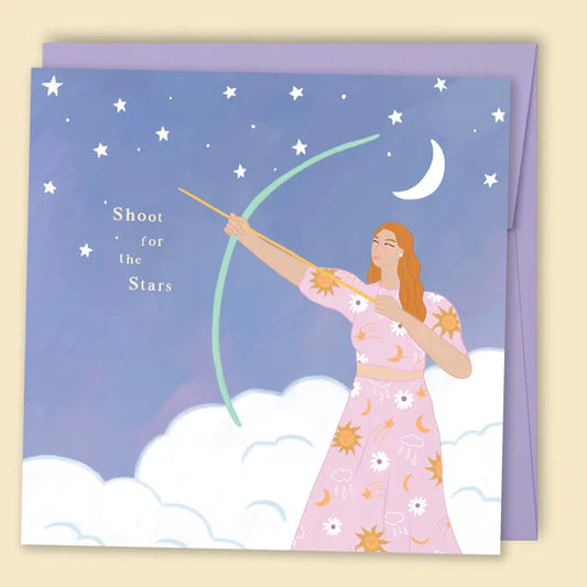 PAPERNEST - "Shoot For The Stars" Greeting Card