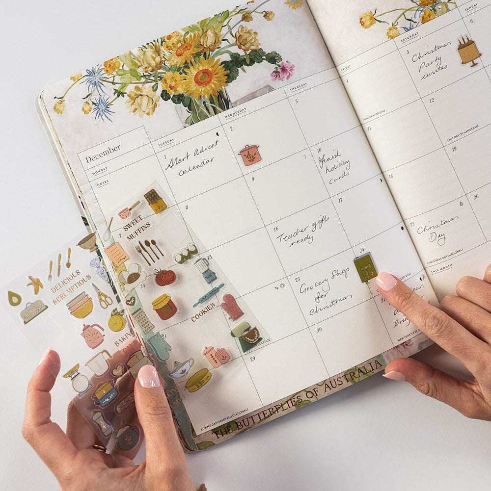 BESPOKE LETTERPRESS - Baking Sticker Sheet