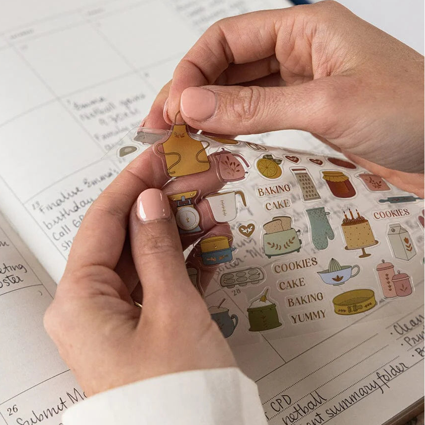 BESPOKE LETTERPRESS - Baking Sticker Sheet