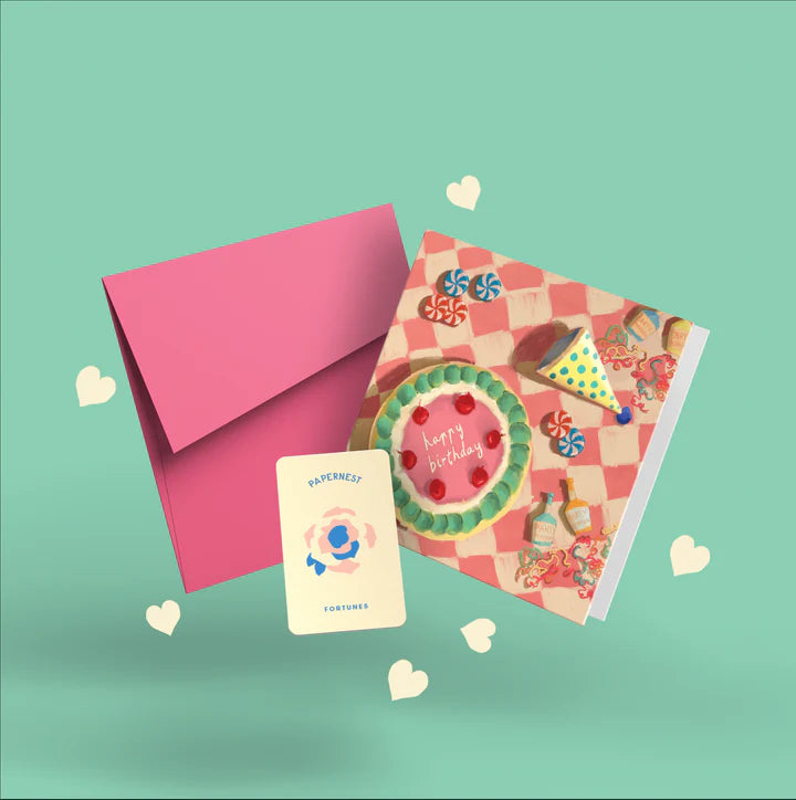PAPERNEST - "Happy Birthday Cake" Greeting Card