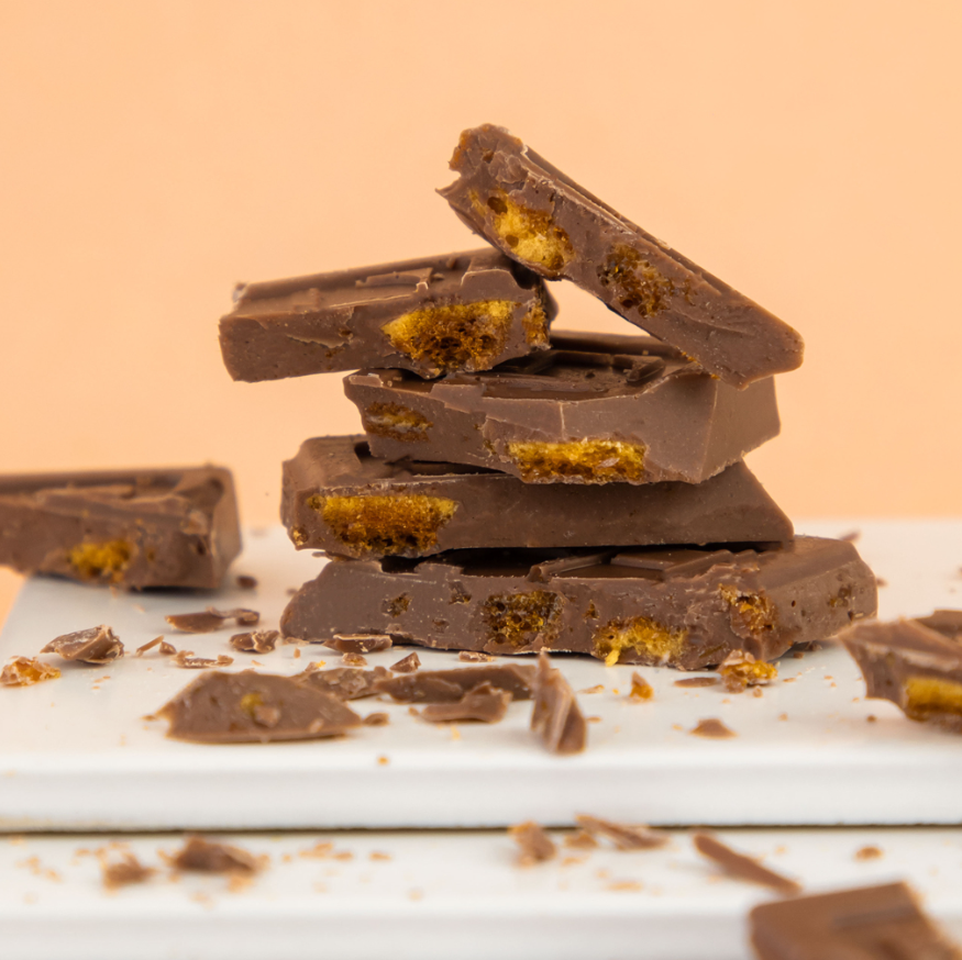 Elements Chocolate Co- Ecuadorian Milk Chocolate with Banksia Flower Honeycomb