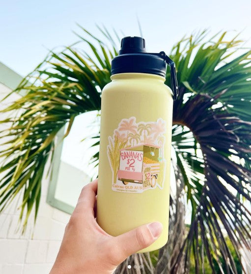 Designs by Claudia - Banana Cart Sticker