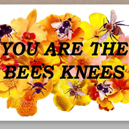 AHD - Bee's Knees- Blank Greeting Card