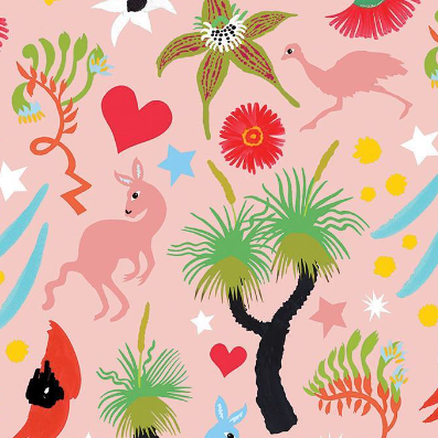 AHD - Bush Jamboree- Blank Greeting Card