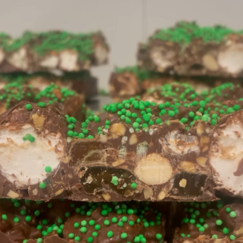PEBBLY PATH- Rocky Road- Mint Motorway- 200g