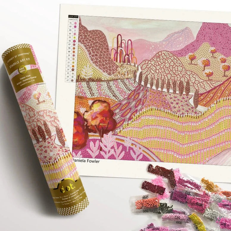 JOURNEY OF SOMETHING- SPARKLE ART KIT: VALLEY VIEW