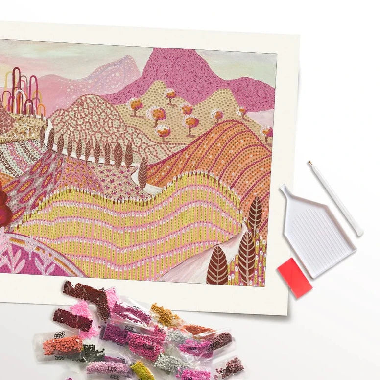 JOURNEY OF SOMETHING- SPARKLE ART KIT: VALLEY VIEW