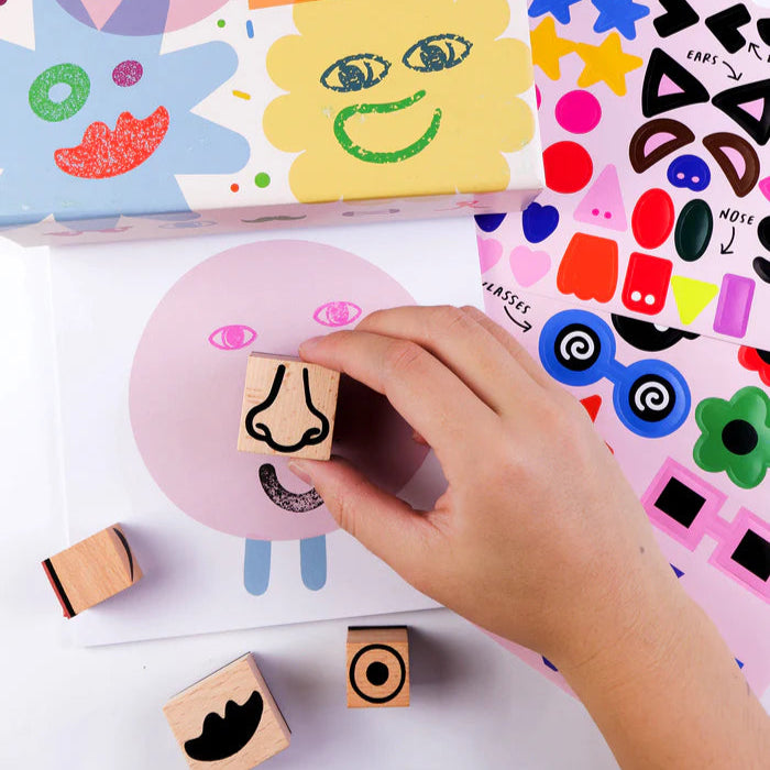 JOURNEY OF SOMETHING - Stamp Kit - Cool Faces