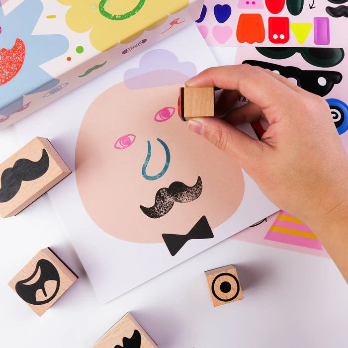 JOURNEY OF SOMETHING - Stamp Kit - Cool Faces