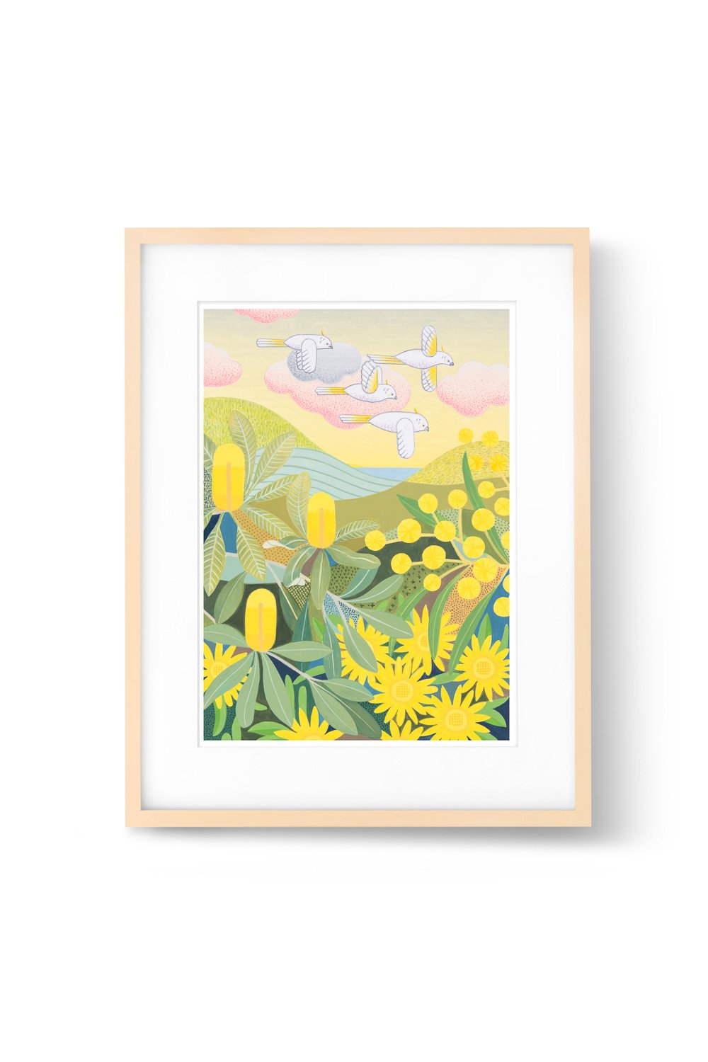 CLAIRE ISHINO- SMALL LIMITED EDITION A5 PRINTS- Sunrise