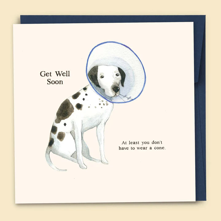 PAPERNEST - "At Least You Don't Have To Wear A Cone" Get Well Greeting Card