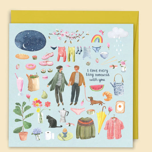 PAPERNEST - "I Love Every Tiny Moment With You" Greeting Card