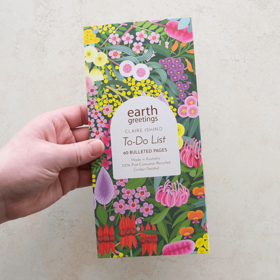 EARTH GREETINGS- Native Gems- To-Do List