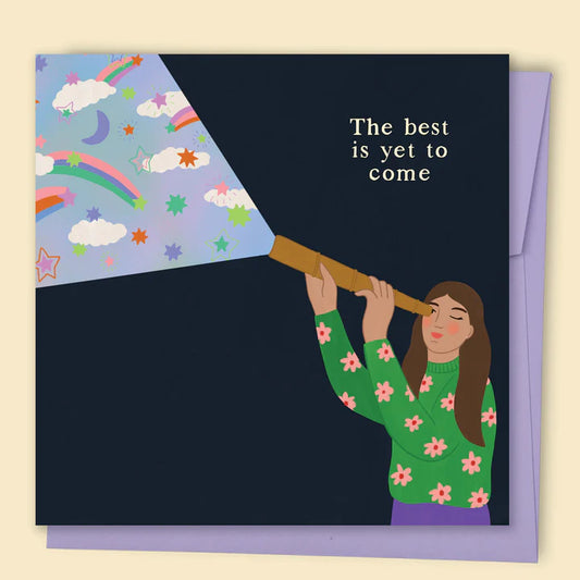 PAPERNEST - "The Best Is Yet To Come" Greeting Card