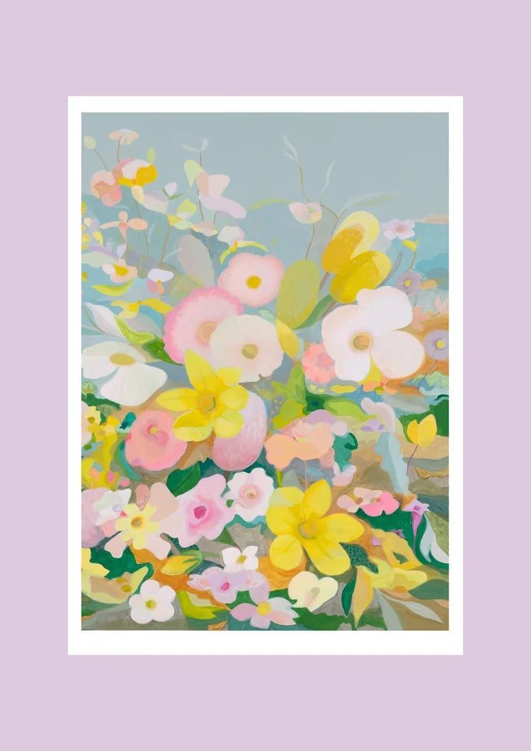 CLAIRE ISHINO- MEDIUM LIMITED EDITION A5 PRINTS- THE FEELING OF SPRING