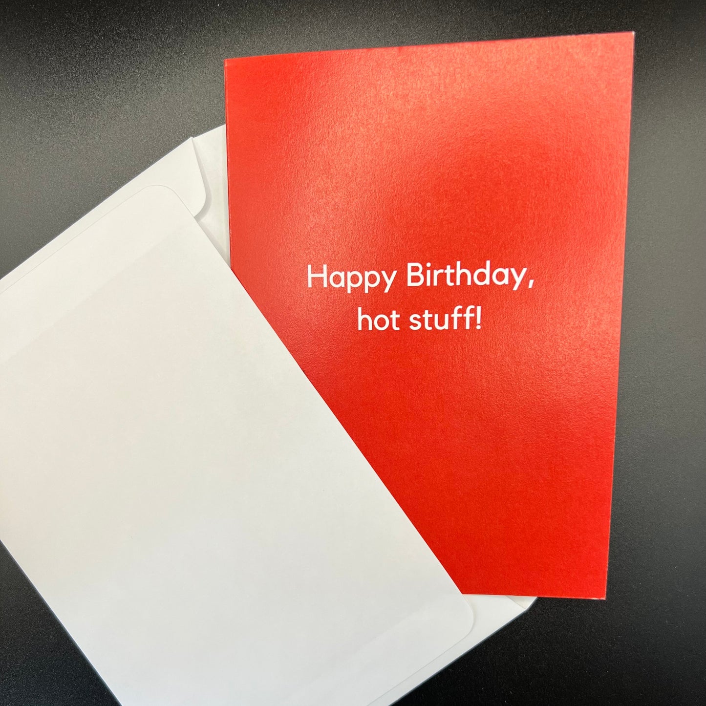 THE MAIL MINX- Happy Birthday Hot Stuff- Greeting Card