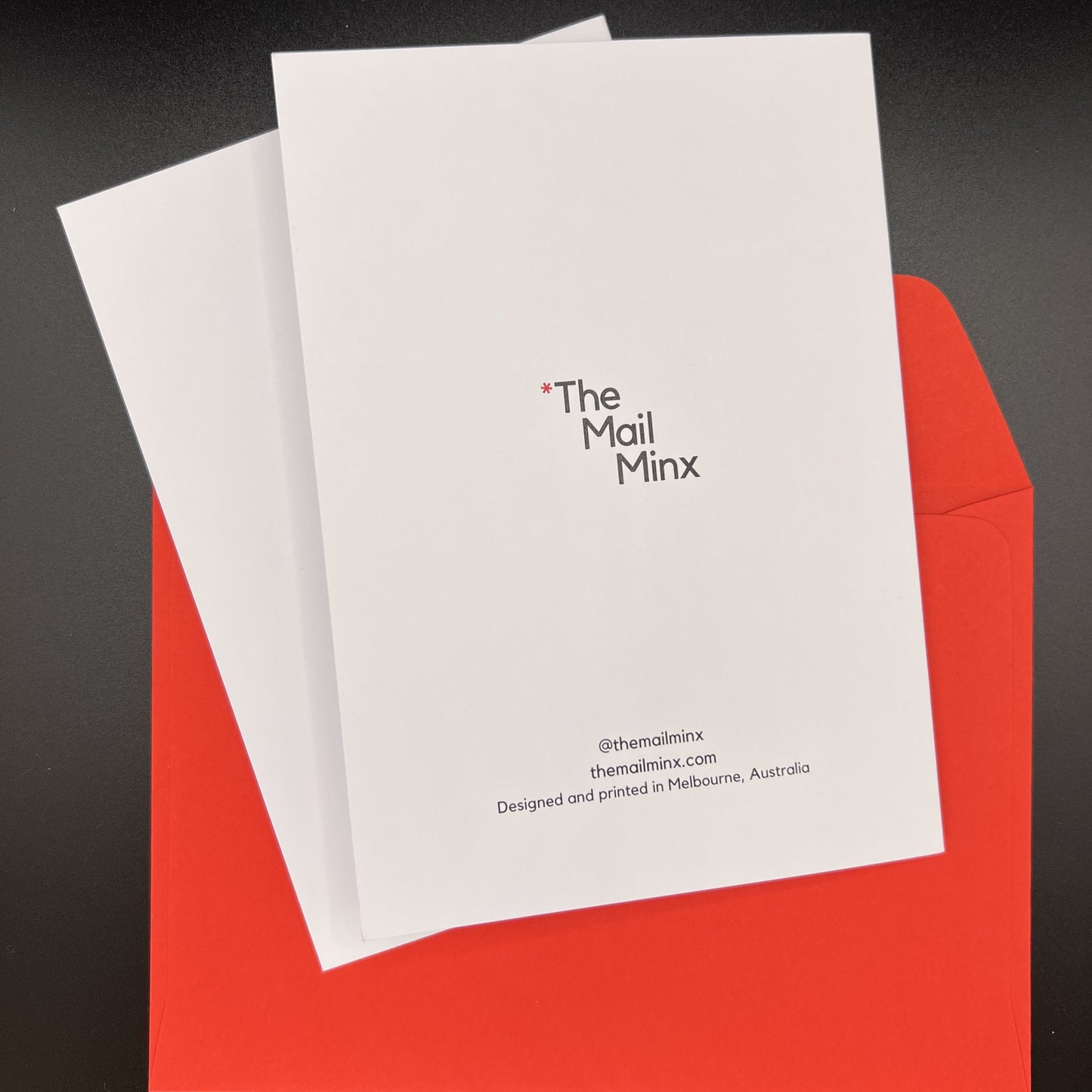 THE MAIL MINX- OBLIGATORY BIRTHDAY- Greeting Card