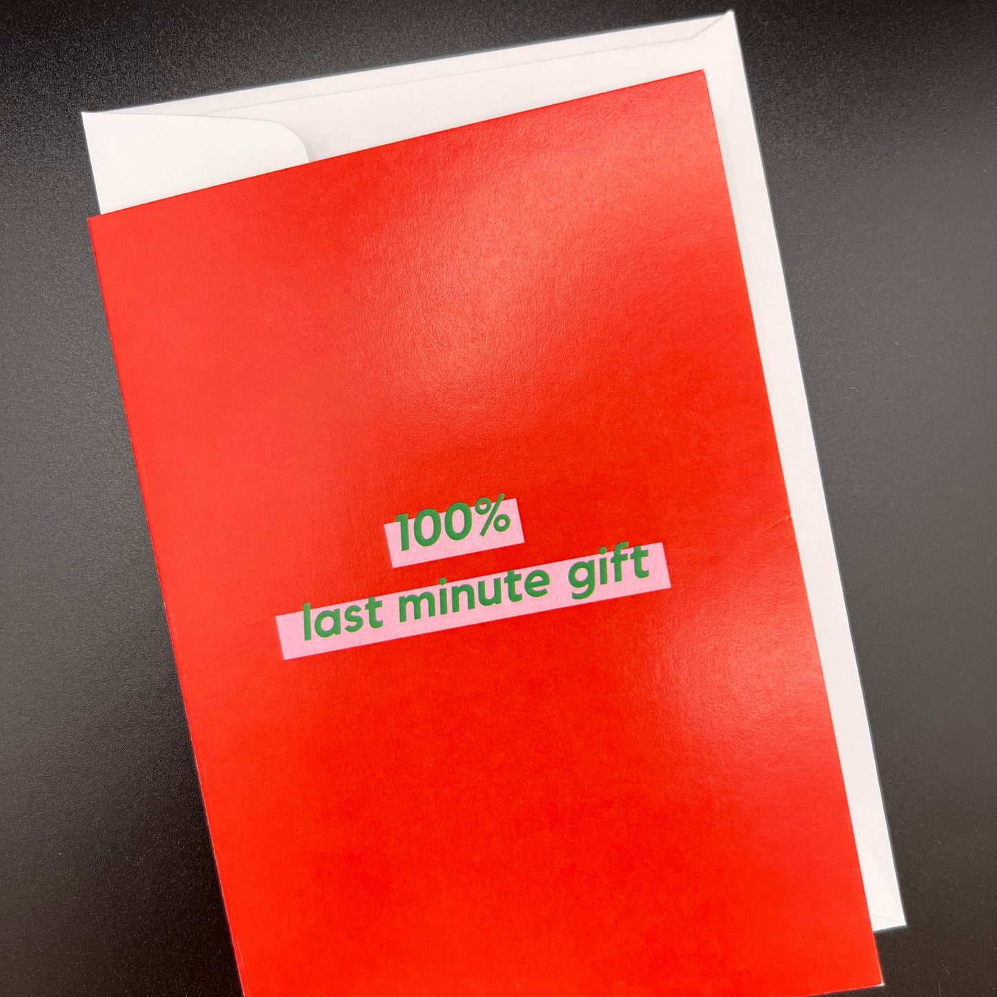 THE MAIL MINX- 100% LAST MINUTE GIFT- Greeting Card