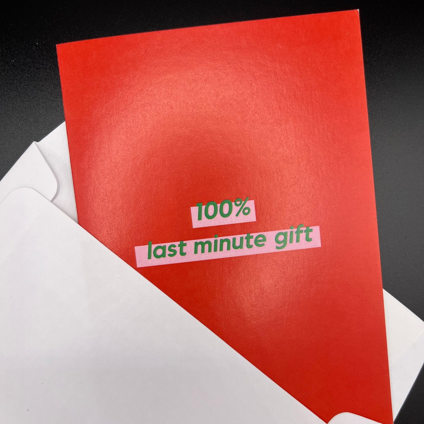 THE MAIL MINX- 100% LAST MINUTE GIFT- Greeting Card