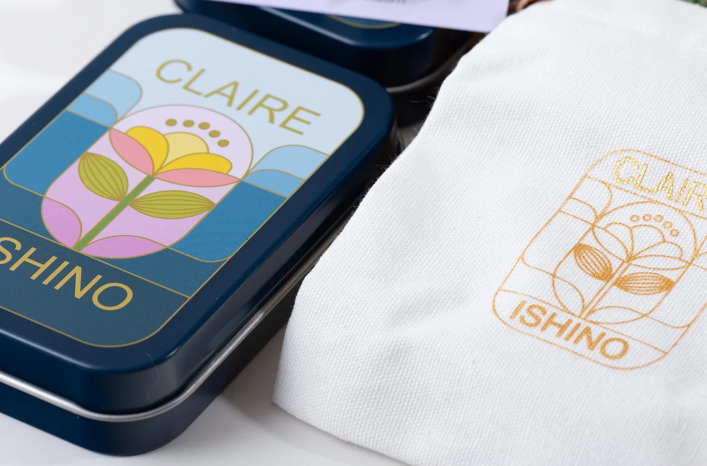 CLAIRE ISHINO- Gum Blossum Earrings - Sunshine Yellow