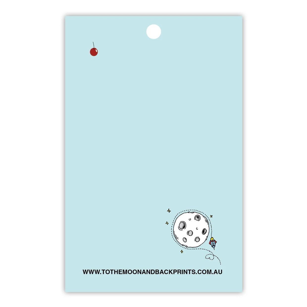 TO THE MOON & BACK PRINTS- "MERRY CHRISTMAS COCKATOO"- Gift Tags