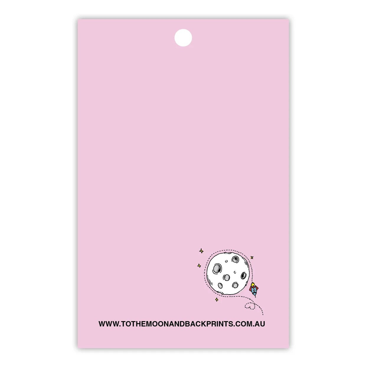 TO THE MOON & BACK PRINTS- "IBIS TREE"- Christmas Gift Tags