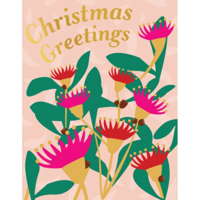 CANDLE BARK CREATIONS - "Vibrant Australian Christmas" Single Cards