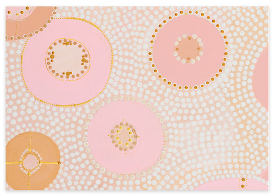 EARTH GREETINGS- Journey- Folded Gift Wrap Natalie Jade