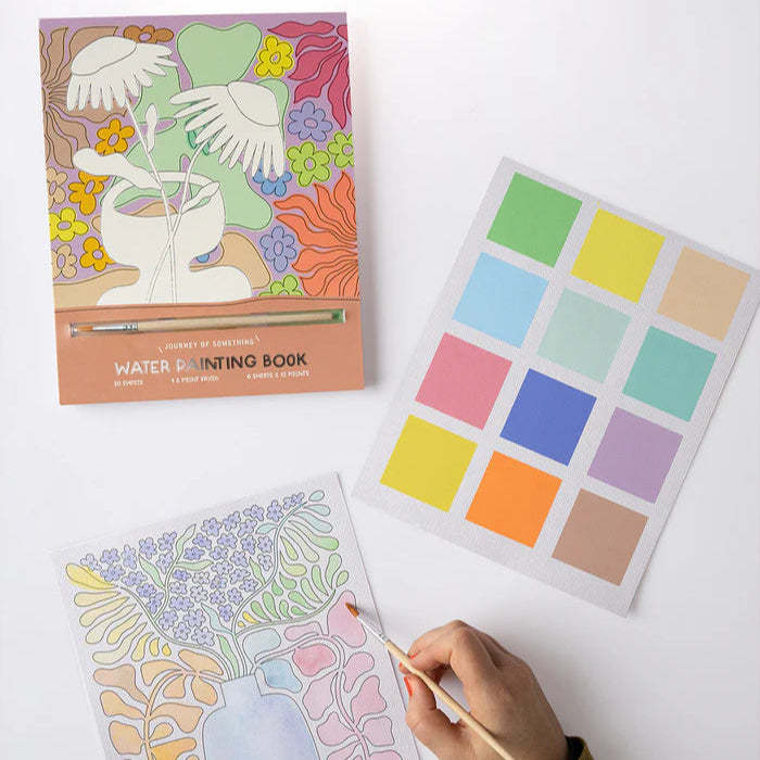 JOURNEY OF SOMETHING- WATERCOLOUR PAINTING BOOK