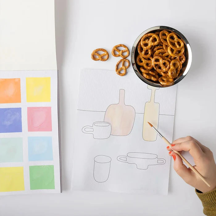 JOURNEY OF SOMETHING- WATERCOLOUR PAINTING BOOK