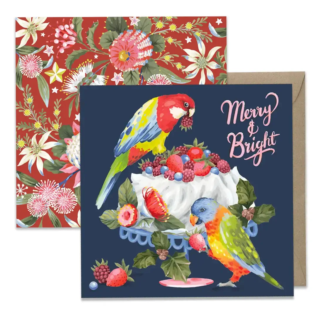 EARTH GREETINGS- Boxed Christmas Cards (Square) - Christmas Pav