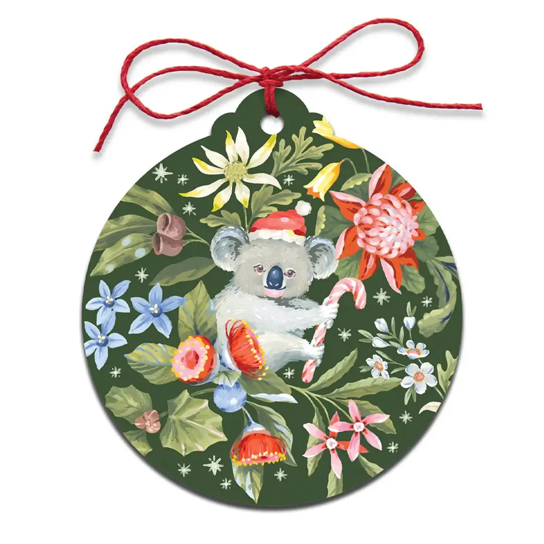 EARTH GREETINGS- Christmas Gift Tags (Set of 8) - Christmas Koala