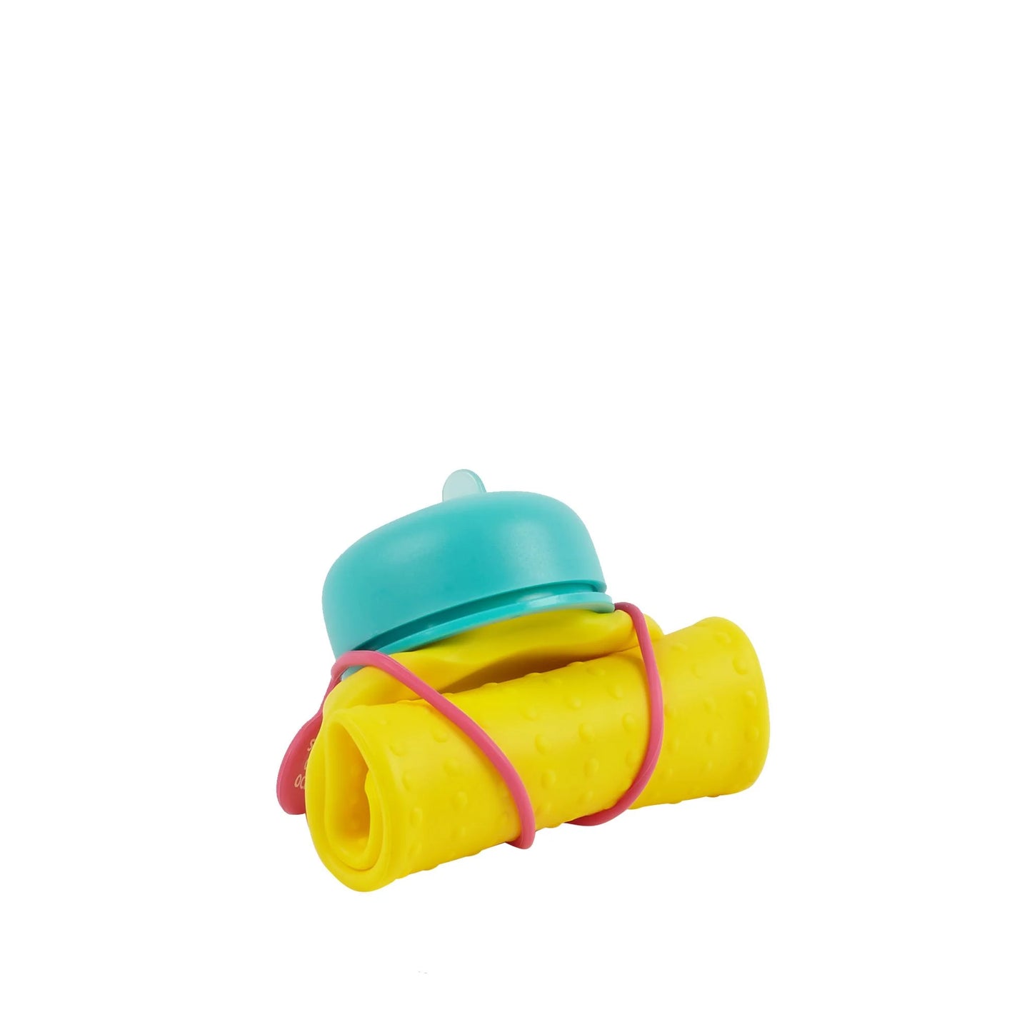 ROLLA BOTTLE - Collapsible Bottle - Yellow, Teal & Pink