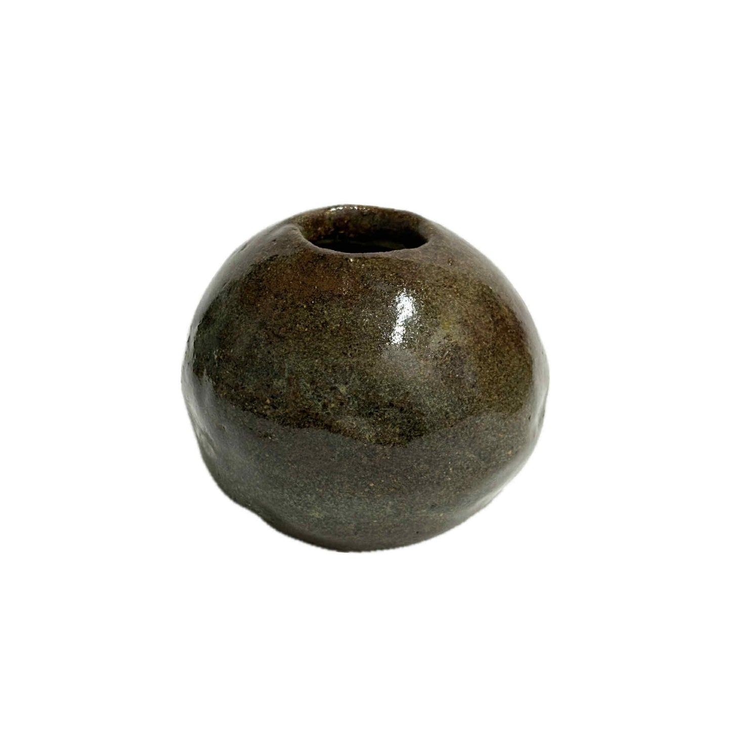 INSPIRED BY NATURE - Brushtail Round Vase – Brown