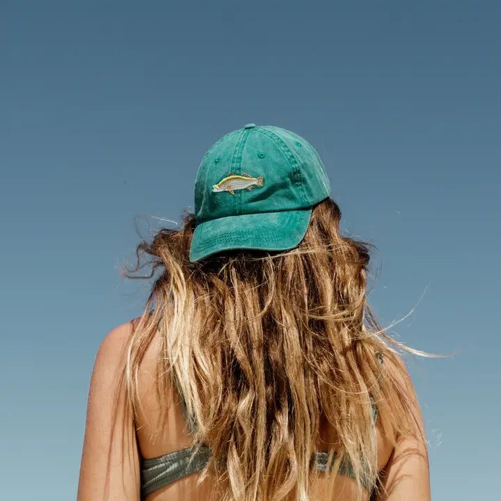 PALLION POINT - FISH LIDS - Barramundi Cap in Teal