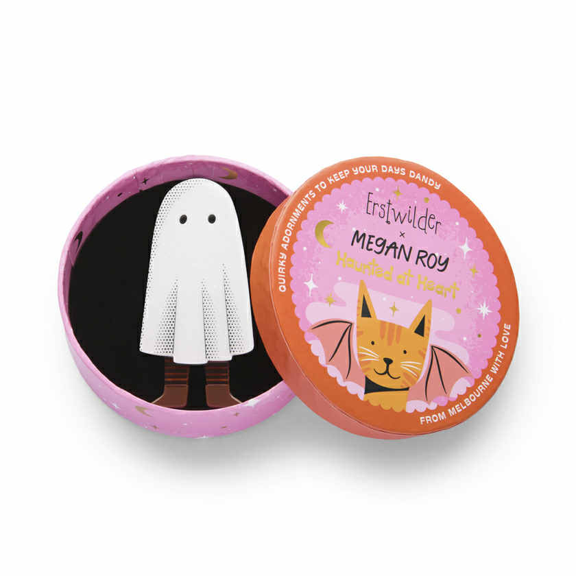 ERSTWILDER - "Dress Up Day Brooch" - HAUNTED AT HEART- HALLOWEEN COLLECTION
