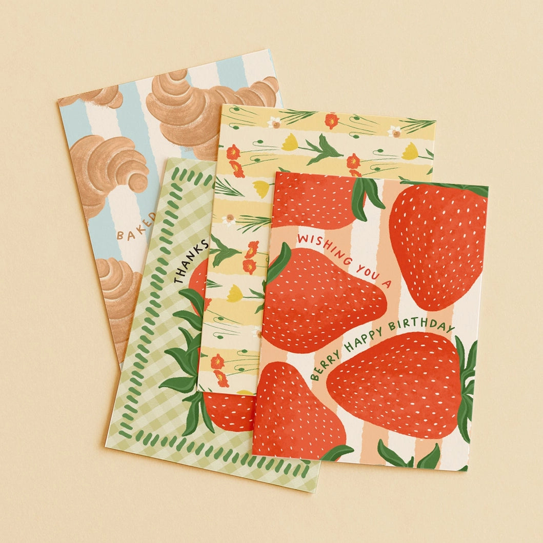 DAYMAKER STATIONERY- "Thanks a Bunch"- Blank Card
