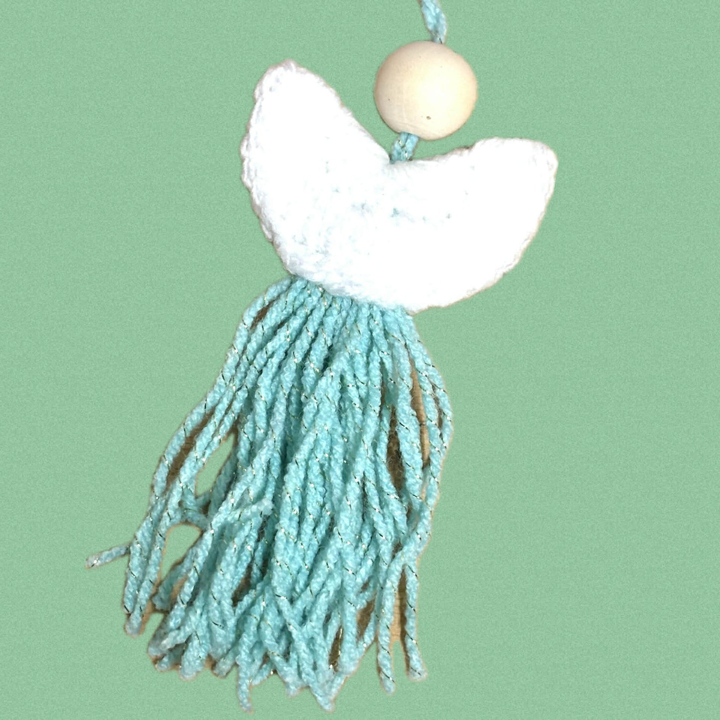 BEAKNITS- "STARRY NIGHT"- CROCHETED CHRISTMAS GARLAND