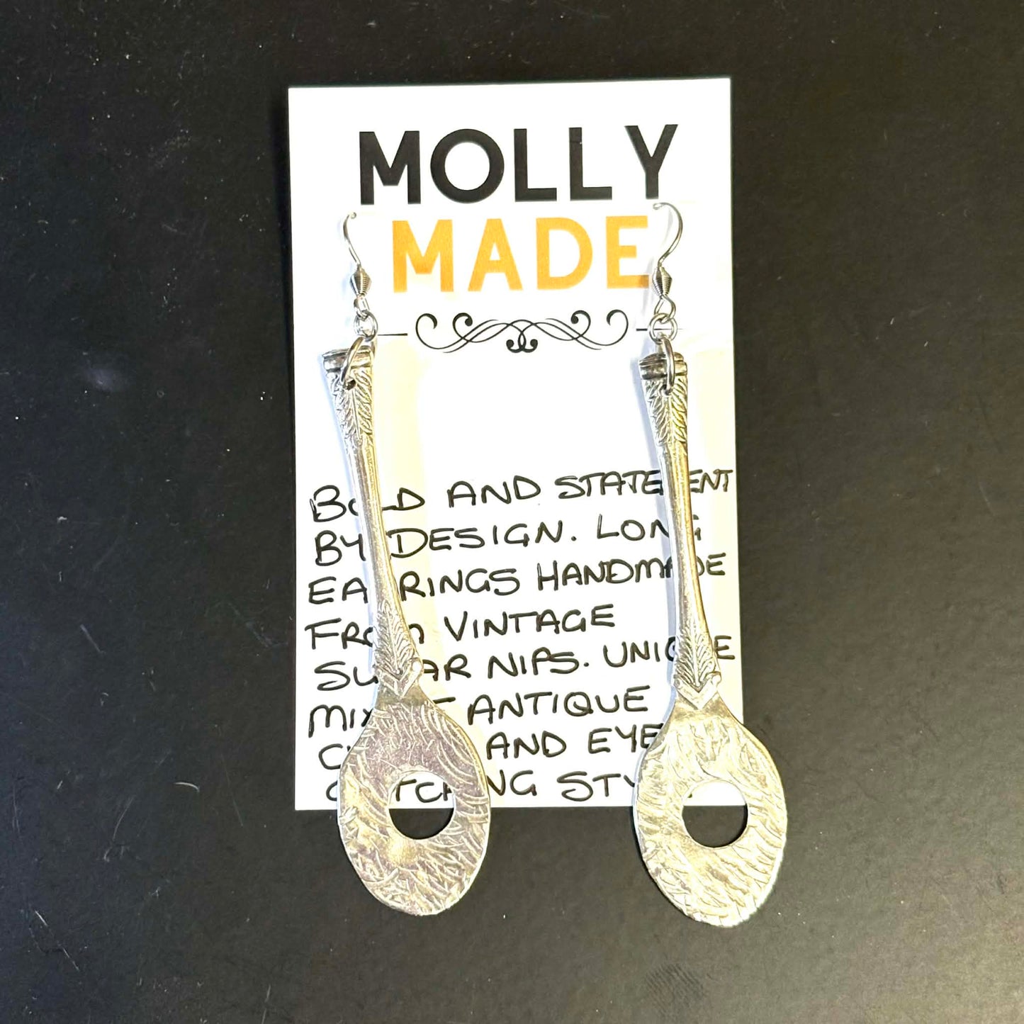 MOLLY MADE- Vintage Sugar Nip Statement Earrings