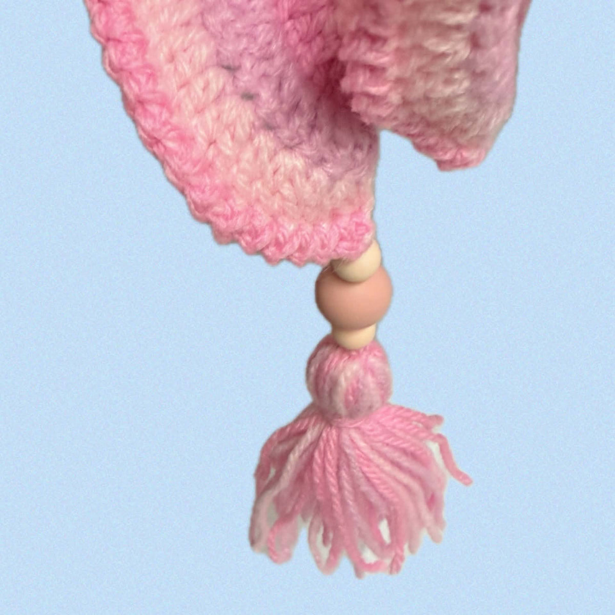 BEAKNITS- CROCHETED WHIRLY TWIRLER - Pinks