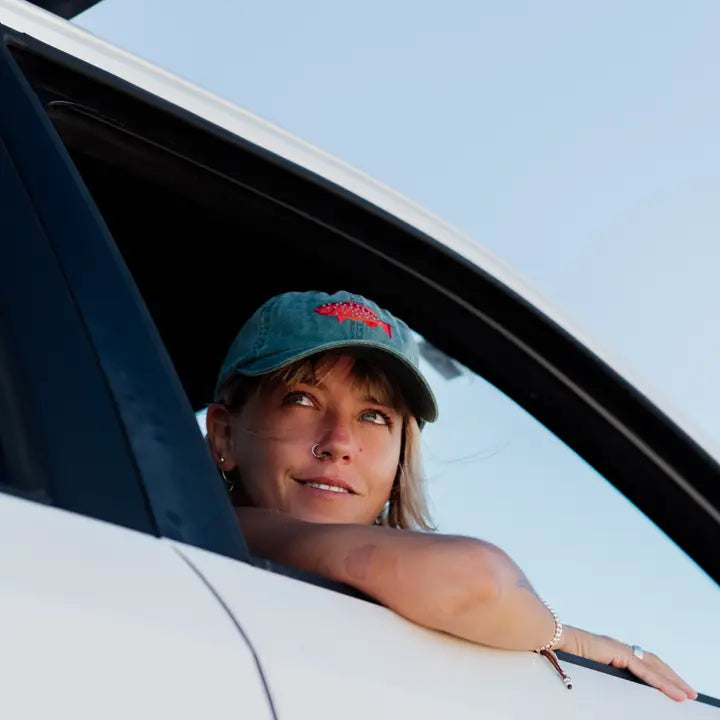 PALLION POINT - FISH LIDS - Coral Trout Cap in Green