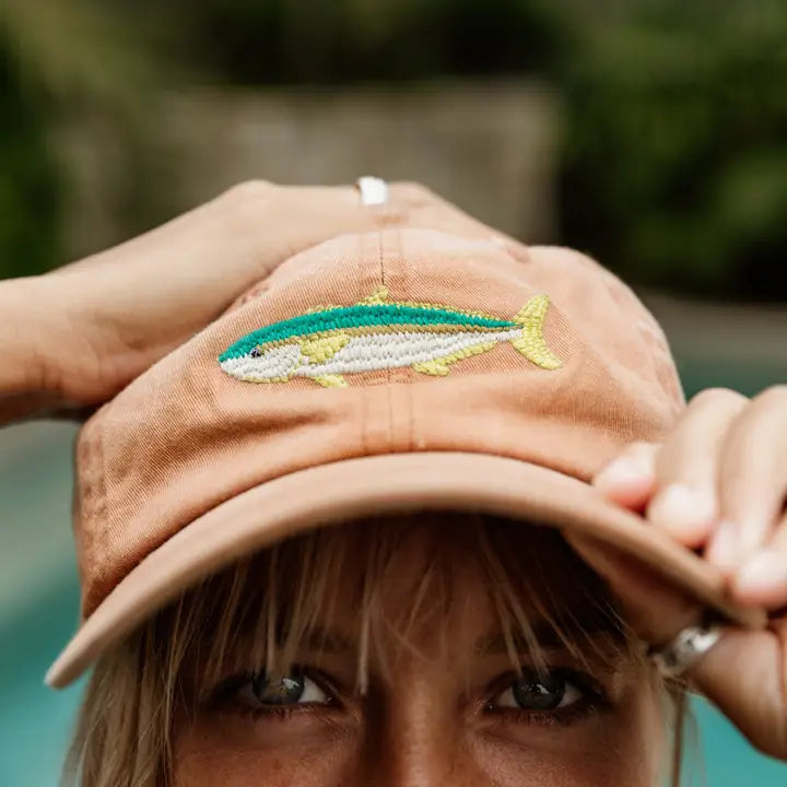 PALLION POINT - FISH LIDS - Kingfish Cap in Rust