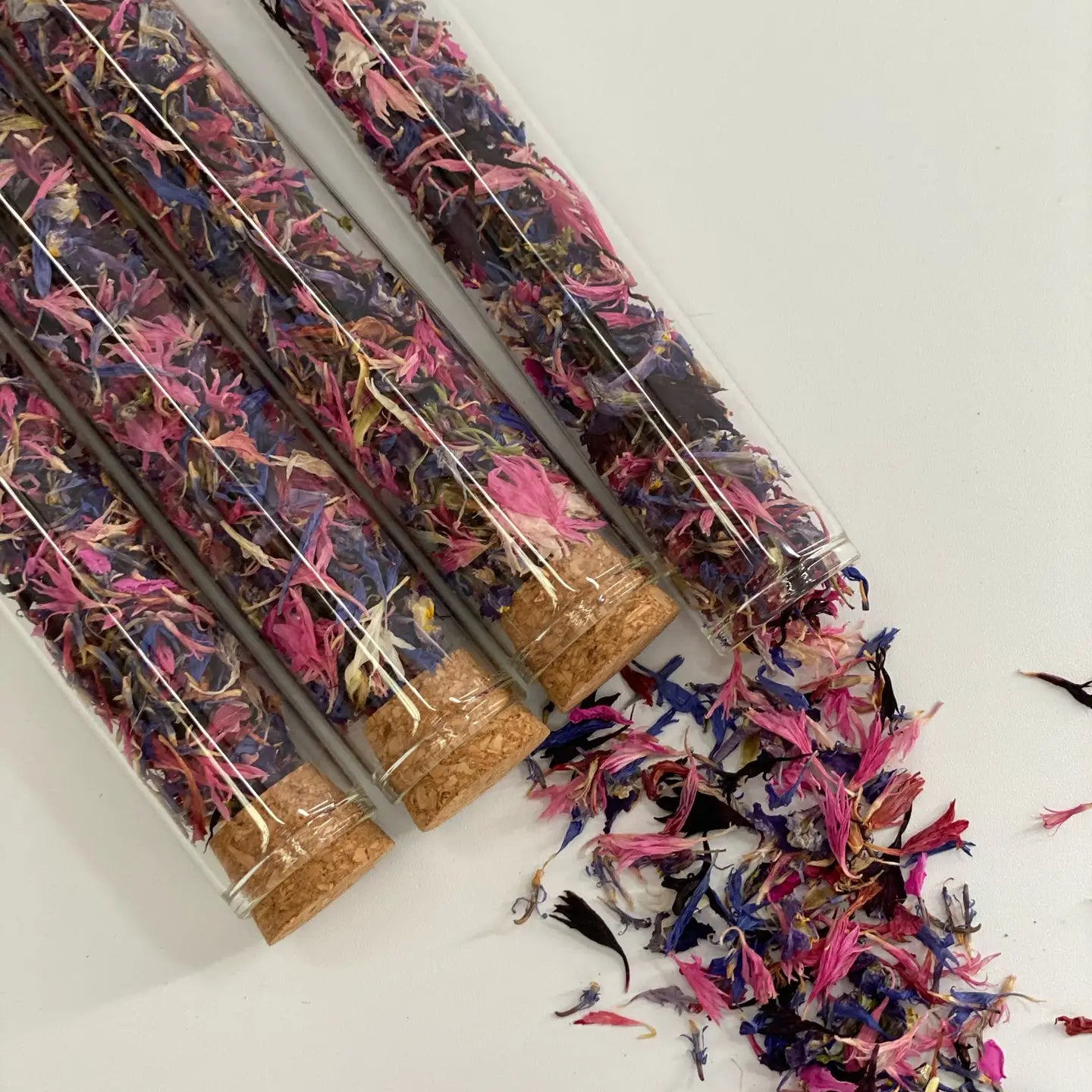 The Peel Thing- Edible Flower Sprinkles- “Berry Mix” - Gift Size Test Tube