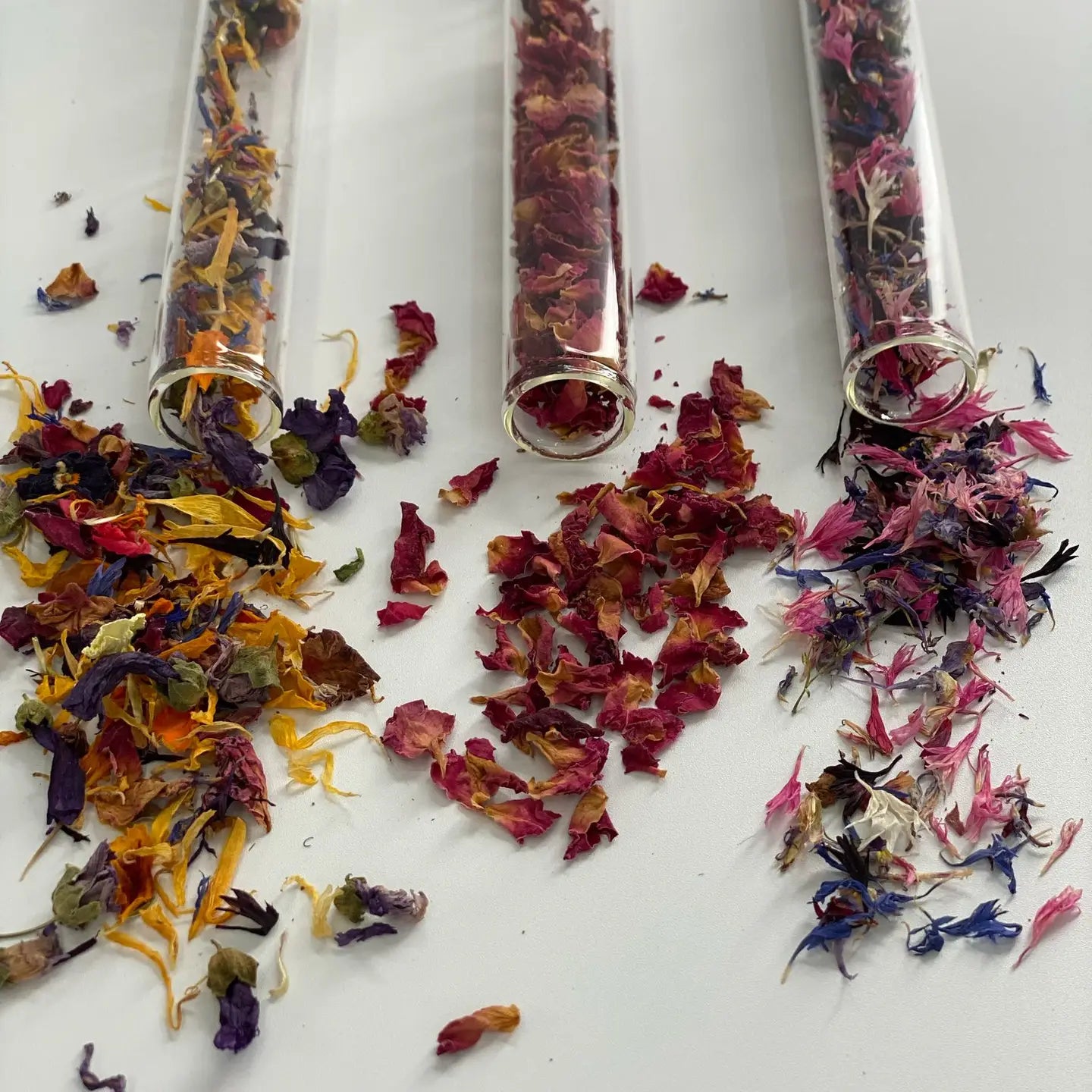 The Peel Thing- Edible Flower Sprinkles- “Berry Mix” - Gift Size Test Tube