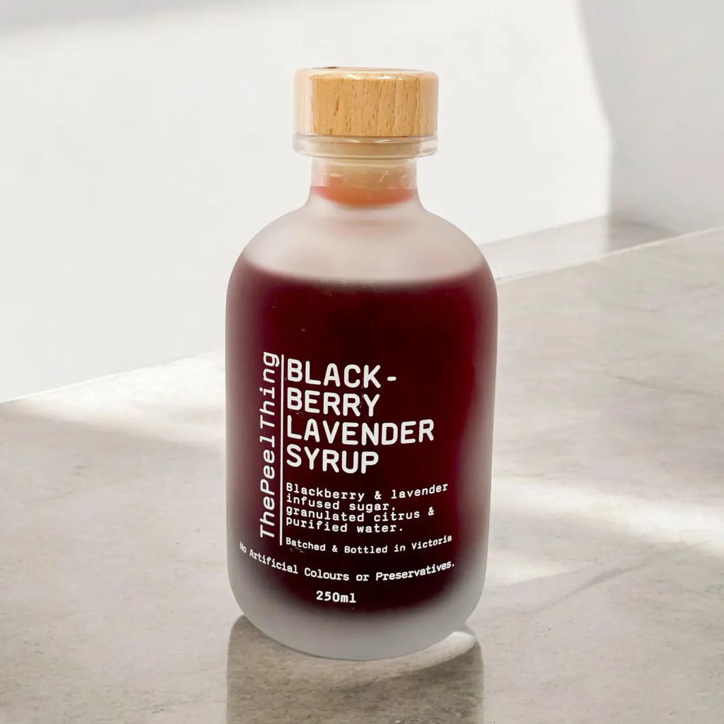 The Peel Thing- "Blackberry Lavender" Syrup