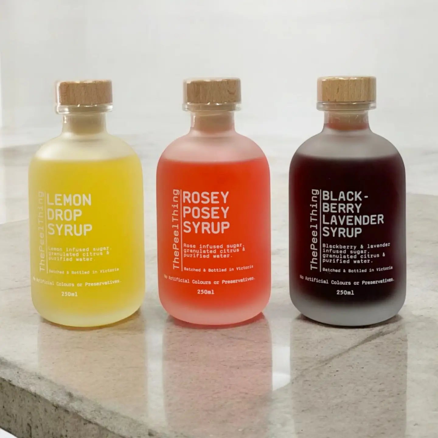 The Peel Thing- "Blackberry Lavender" Syrup
