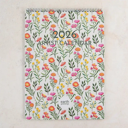 EARTH GREETINGS - 2026 CALENDAR