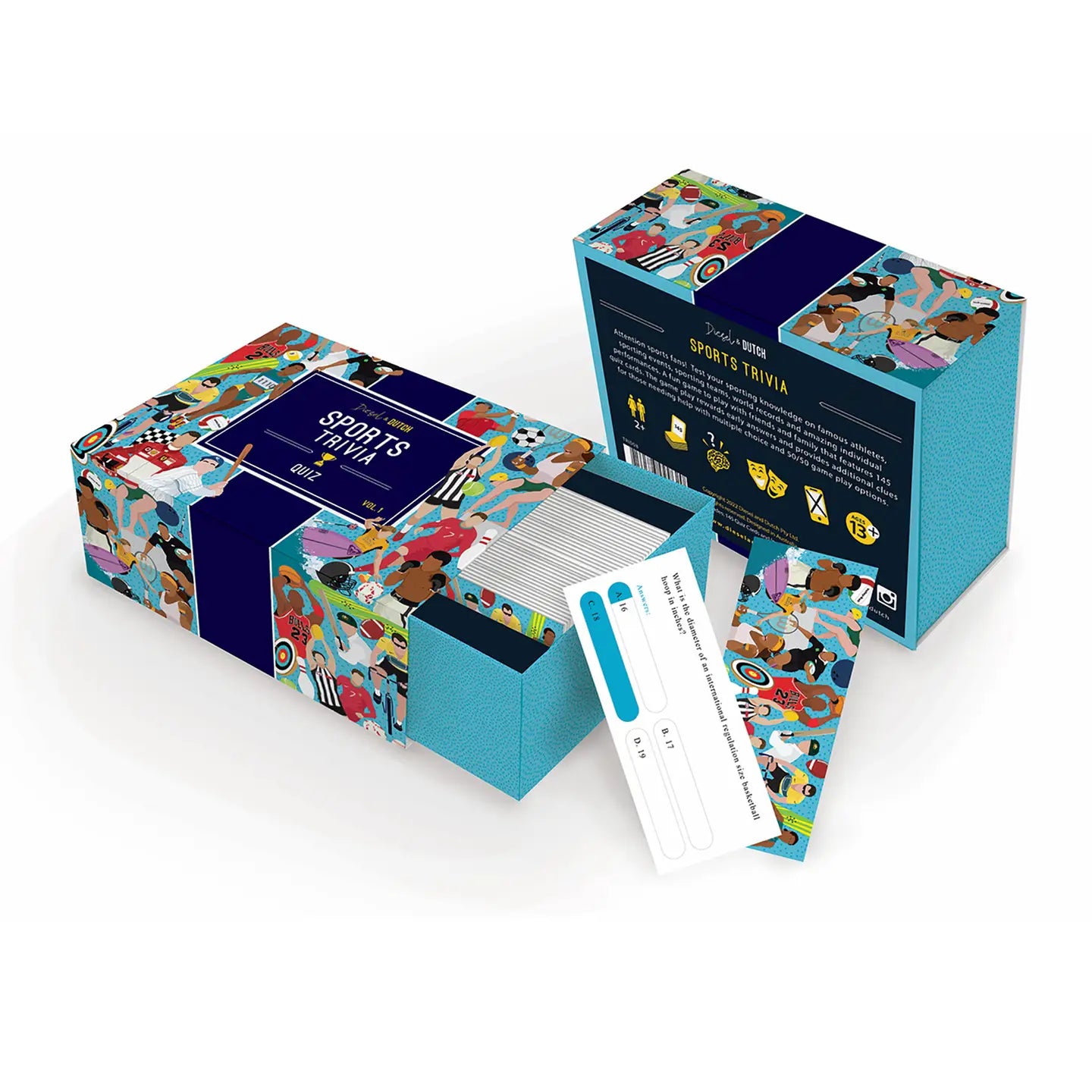 DIESEL AND DUTCH - SPORTS TRIVIA BOX