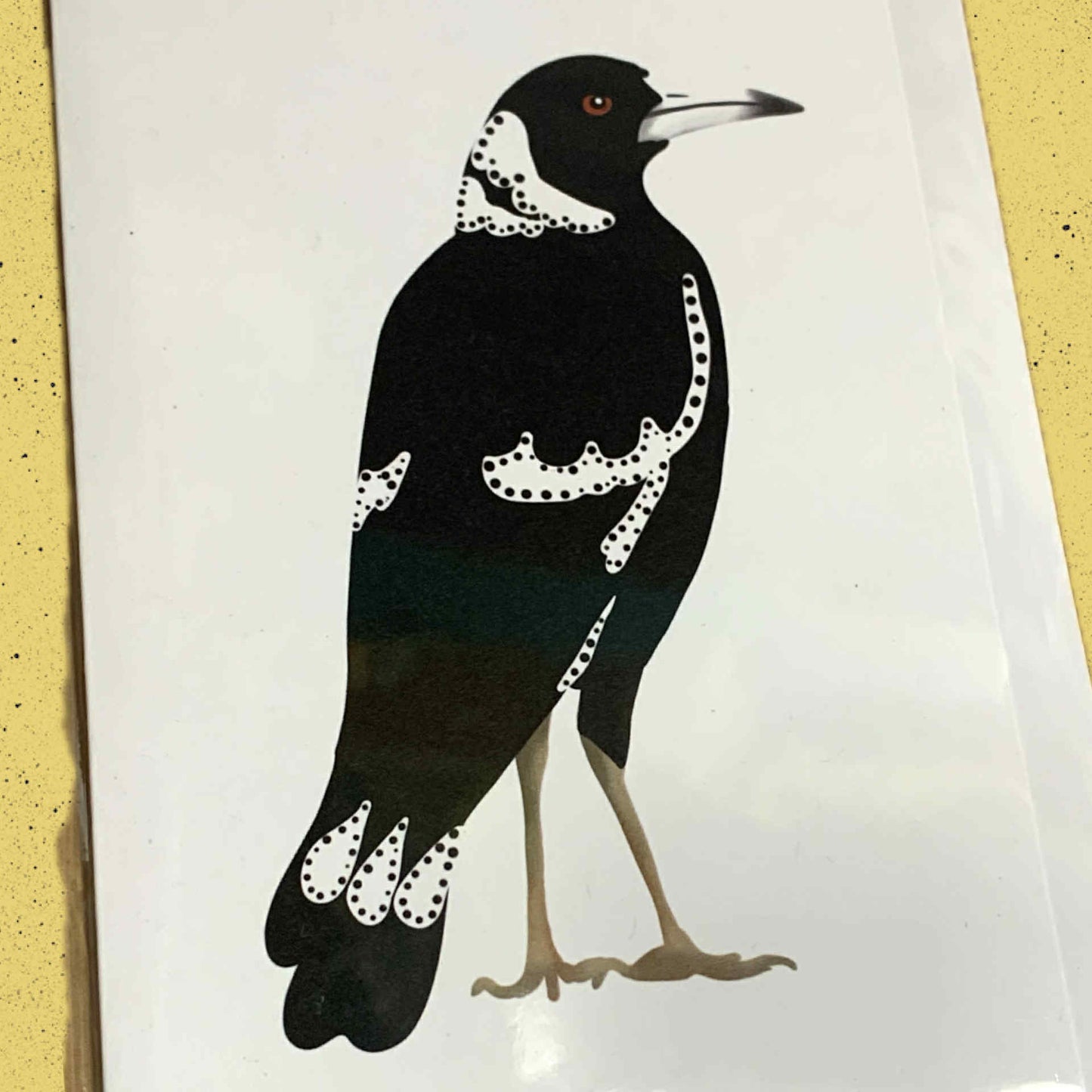 ESZTER'S CREATIONS- "Magpie"- Greeting Card
