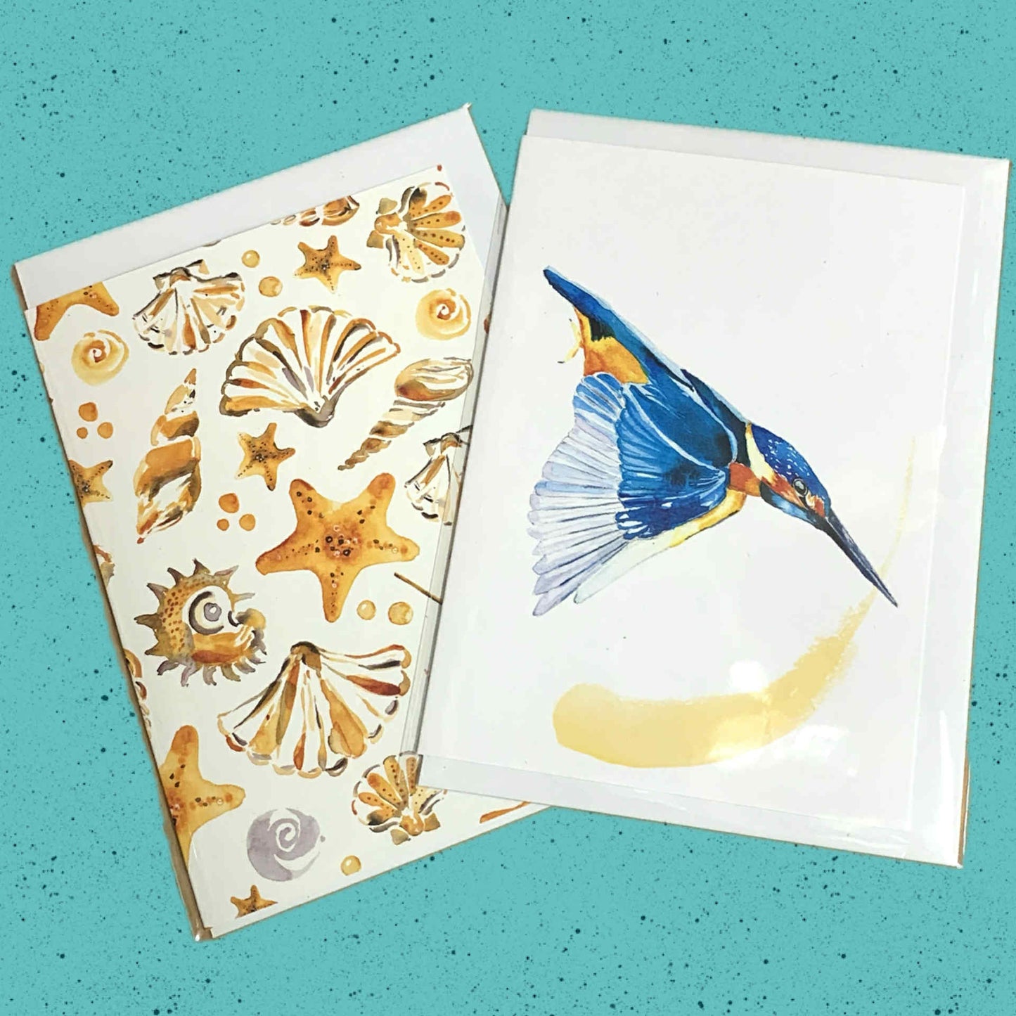 ESZTER'S CREATIONS- "Shells"- Greeting Card